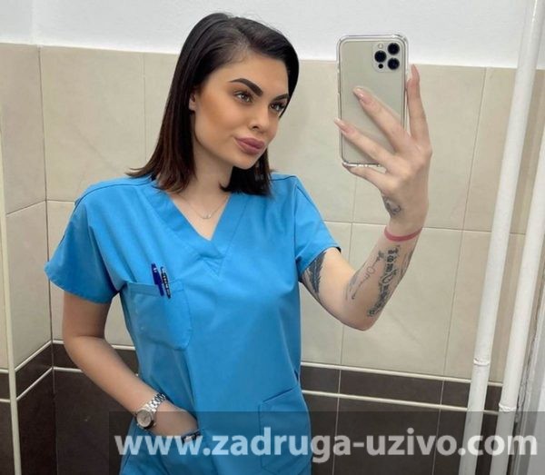 Mina Vrbaški radi kao medicinska sestra 