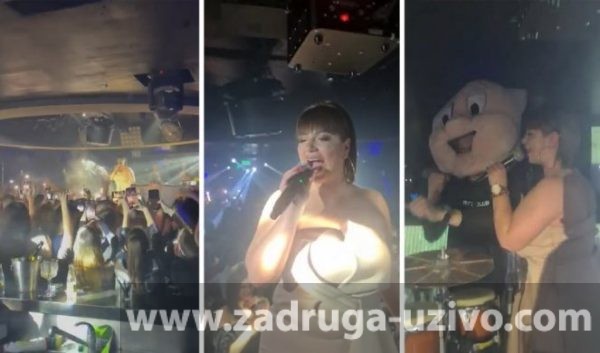 PRVI NASTUP MILJANE KULIĆ U ZAGREBU! Napunila klub do poslednjeg mesta, bakšiš leteo na sve strane! (VIDEO)