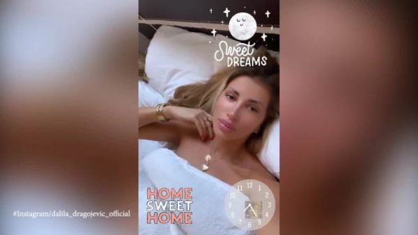 Dalila Dragojević objavila snimak iz kreveta