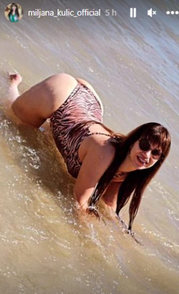 Miljana se skinula u kupaći na moru