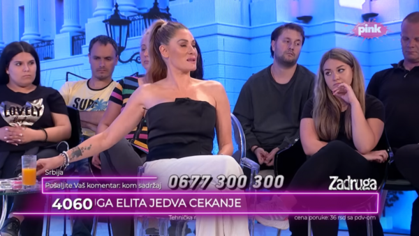 Ana Ćurčić u emisiji "Narod pita"