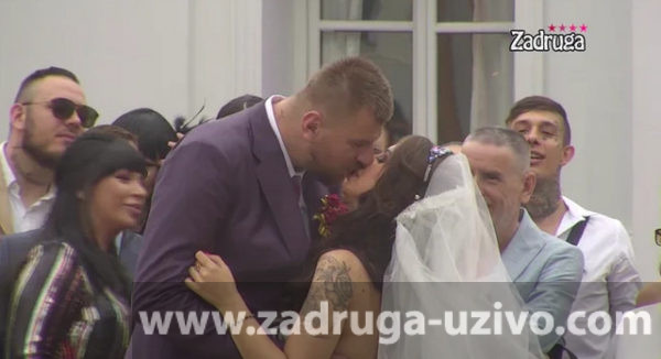Svadba Marka janjuševića Janjuša i Aleksandre Nikolić u rijalitiju "Zadruga"