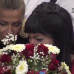 Miljana Kulić dobila cveće od roditelja pa se zaplakala i jedva smirila! (SNIMAK)