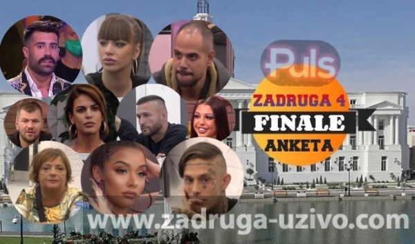 Anketa Zadruga 4 glasanje za pobednika u finalu