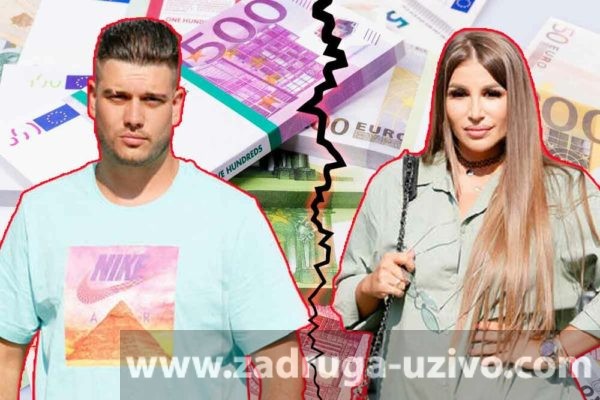 DALILA NE DA DEJANU RAZVOD: Hoće da mu uzme 55.000 € od Zadruge! Saznala za njegov TAJNI razgovor sa advokatom!