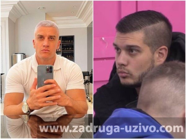  David objavio sliku Dejana s zavojima - Instagram/david__dragojevic/YouTube/Zadruga Official/screenshot 