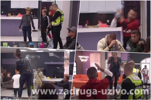 KRŠ I LOM U ZADRUZI! ĐEDOVIĆ POLIO IRMU VODOM, ONA SE POPELA NA STO: Urlala na njega, pljuštale uvrede na sve strane! (VIDEO)