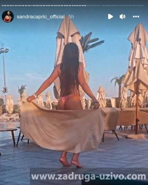  Sandra Čaprić tvrdi da je bila intimna s Franom - Instagram/sandracapric_official/screenshot 