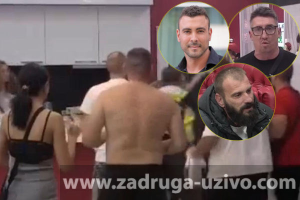 HITNA ODLUKA! KRSTIJAN GOLUBOVIĆ I EMIL HAMENOV IZBAČENI IZ ZADRUGE: Nakon brutalnog prebijanja Ćertića, oglasio se Mitrović