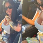 Silikonska Starleta Tijana Maksimović - Tijana Ajfon pokazala hiljade evra zaradjenih za skidanje na Onlyfensu!